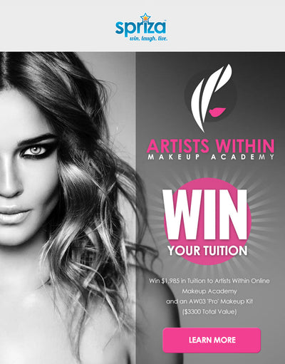 Win Online Tuition and a Pro Makeup Kit!